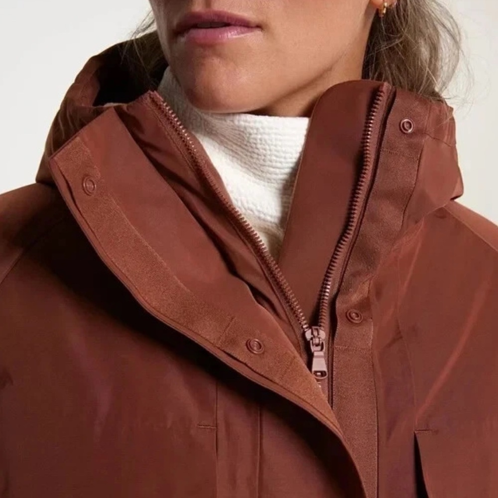 Calia Women's Waterproof Hooded Parka Jacket - Picture 8 of 13